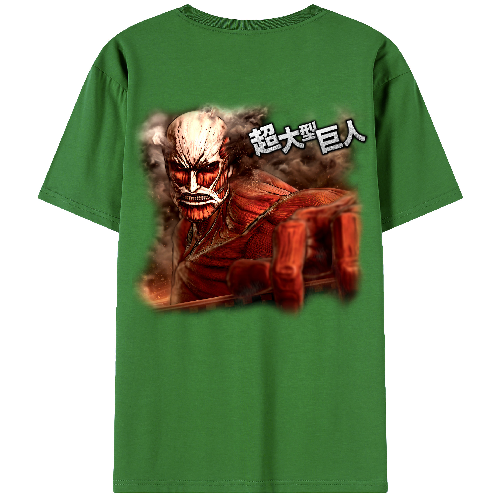 （画像用） 進撃の巨人 Attack on Titan レディース半袖Tシャツ(バックプリント)